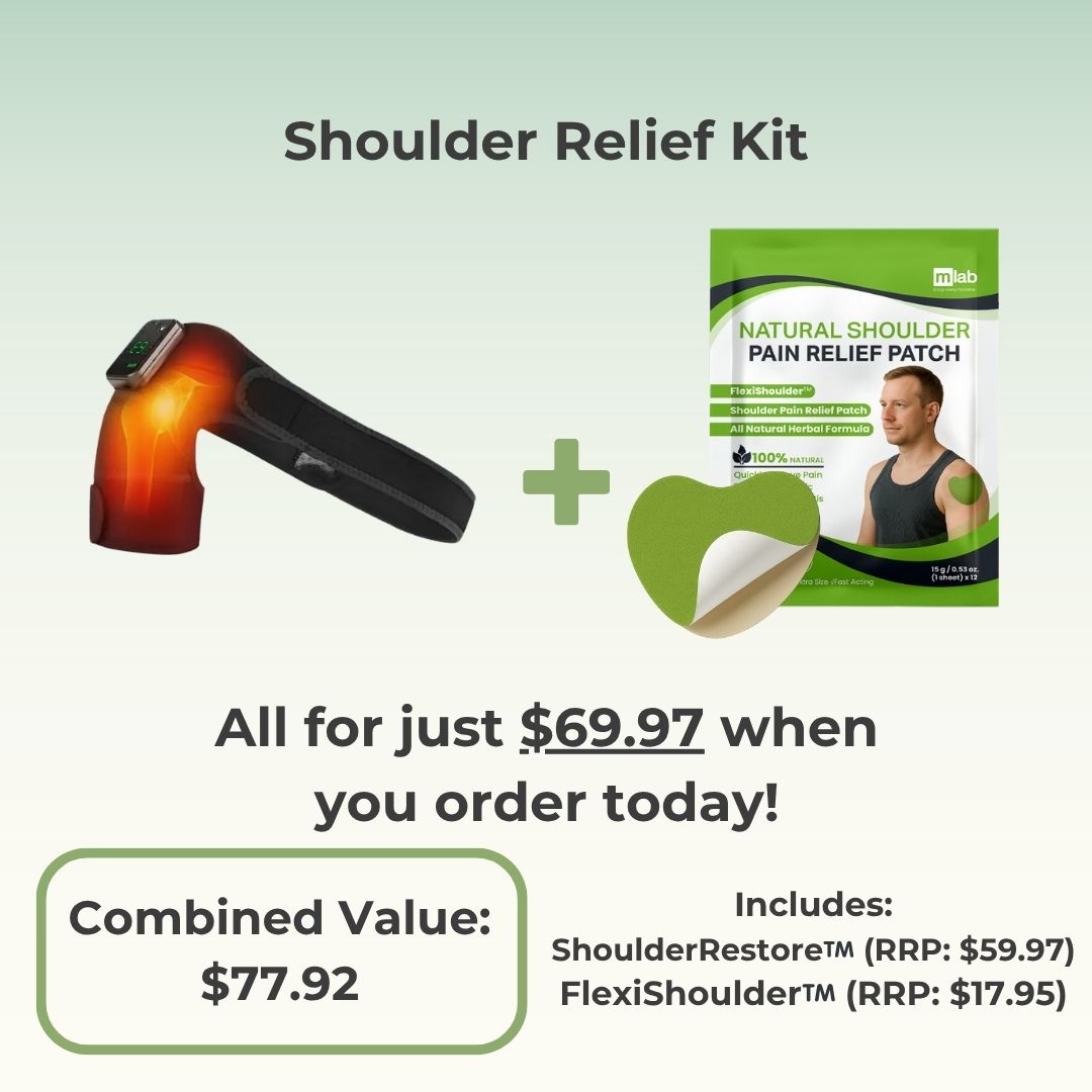 ShoulderRestore™ – Heated Compression Brace - Discounted