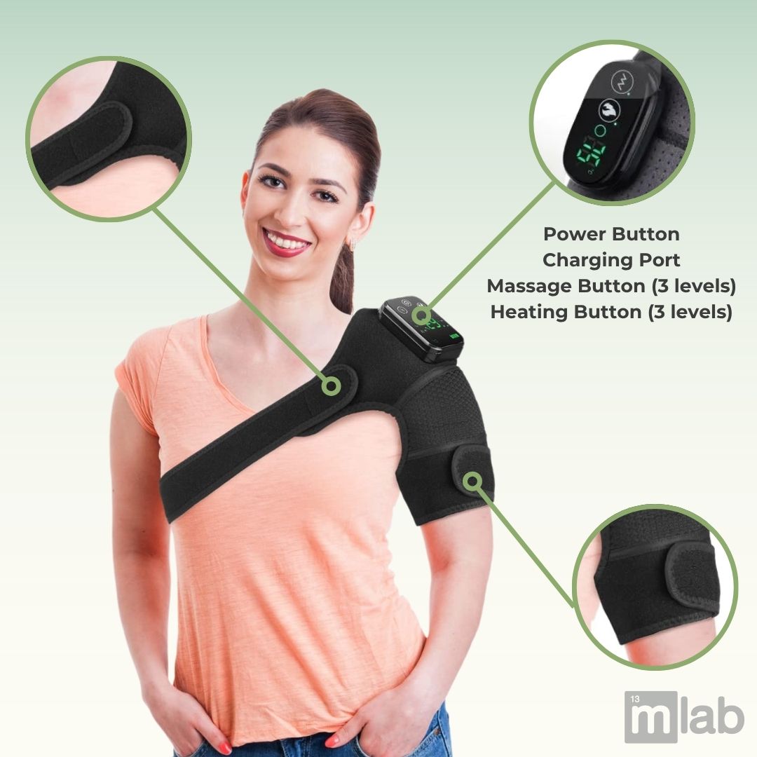 ShoulderRestore™ – Heated Compression Brace - Discounted