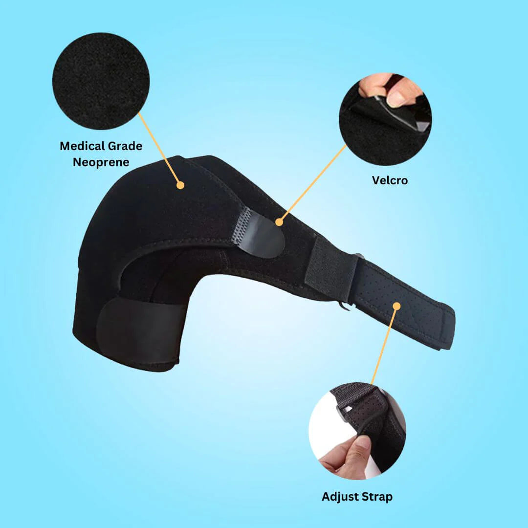 ShoulderShield™ - Compression Shoulder Brace – FlexiHealth