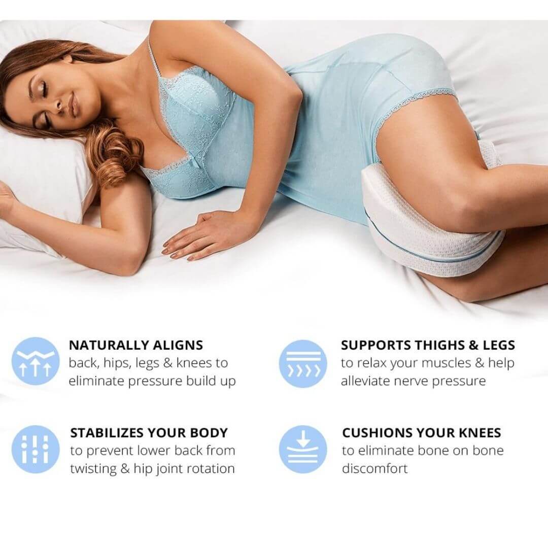 FlexiHealth™️ - Side Sleeper Knee Pillow